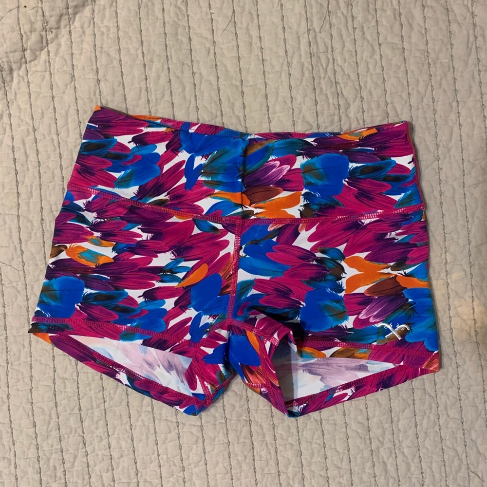 HVIII Brand Goods floral spandex shorts